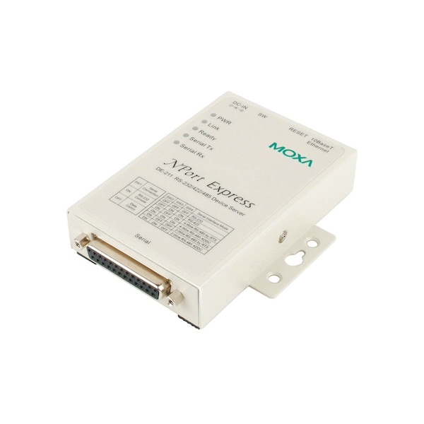 1Port Device Server, 10M Ethernet, Rs-232/422/485, Db25 Female